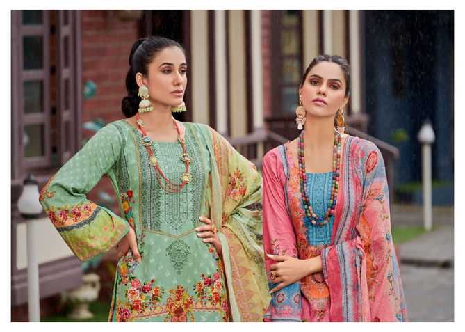 AZA VOL4 Pakistani Cotton Suits Catalog